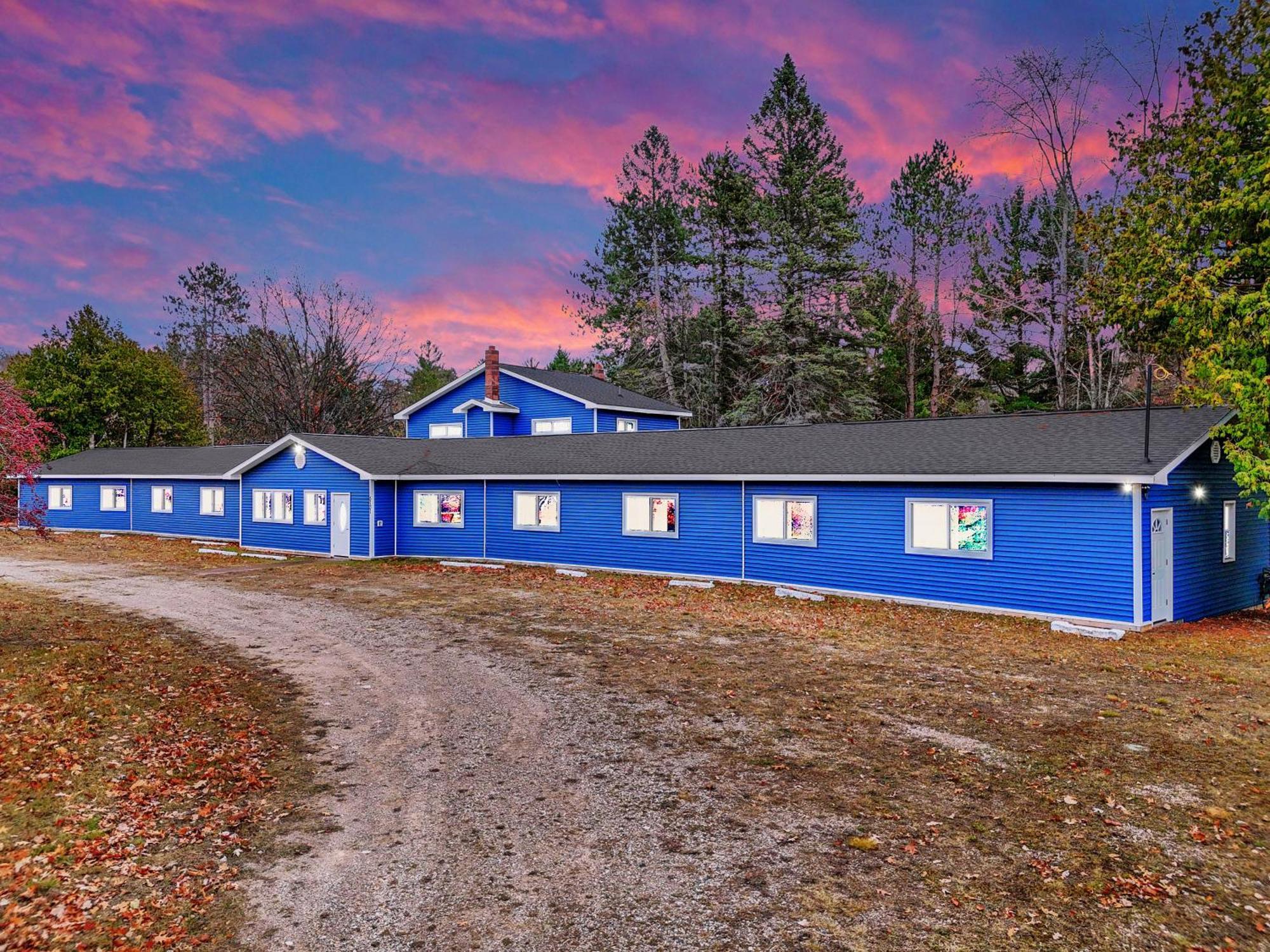 The Blue Anchor Unit #8 Motel Houghton Lake Esterno foto