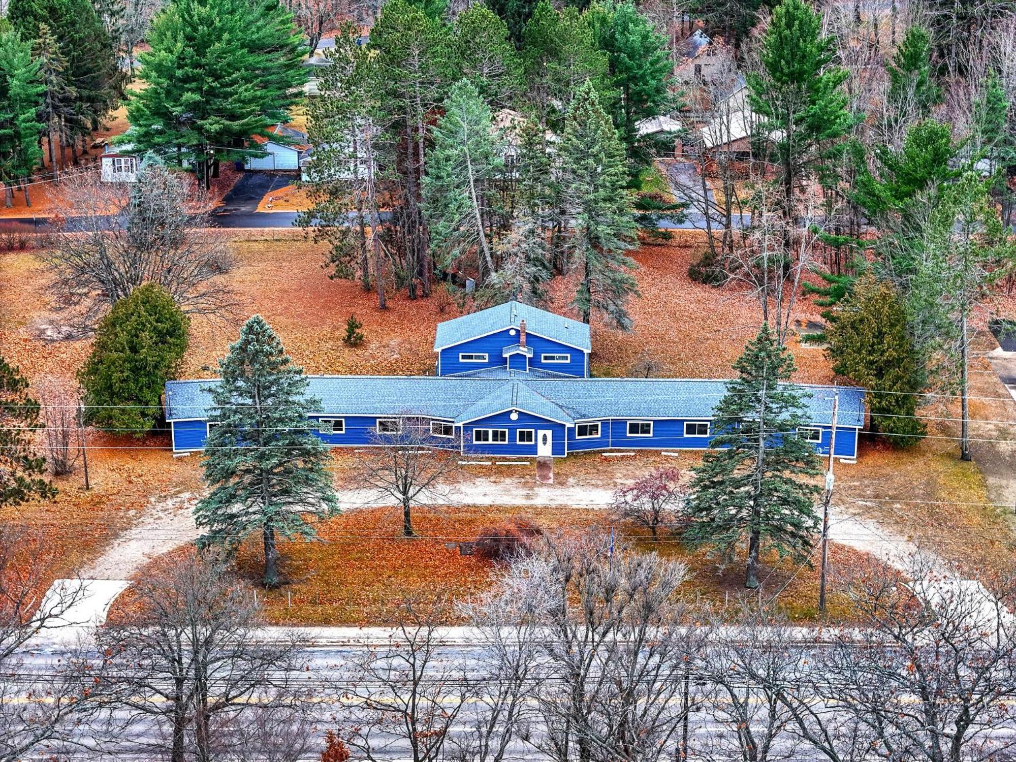 The Blue Anchor Unit #8 Motel Houghton Lake Esterno foto
